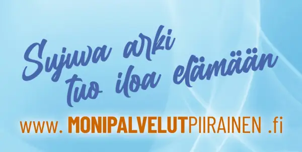 Monipalvelut Piirainen - Kotipalvelut - Sujuva arki tuo iloa elämään! Monipalvelut Piirainen - Kotipalvelut - Sujuva arki tuo iloa elämään!